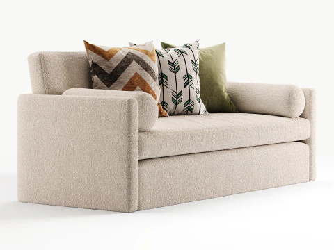 Kipton Sofa 3D Model