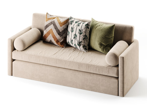 Kipton Sofa 3D Model