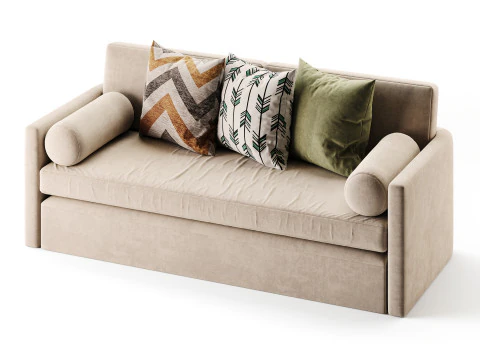 Kipton Sofa 3D Model