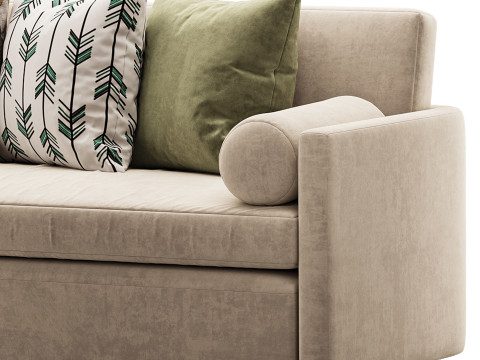Kipton Sofa 3D Model