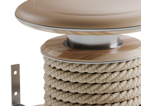 LINA-SET Premium Gym Battle Rope Modelo 3D
