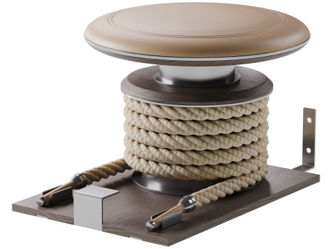 LINA-SET Premium Gym Battle Rope Modelo 3D