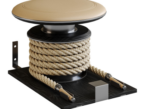 LINA-SET Premium Gym Battle Rope Modelo 3D