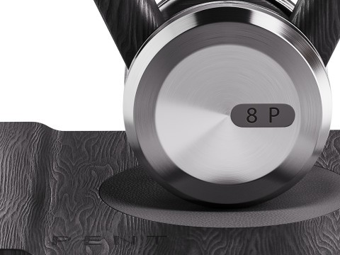 LOVA Kettlebell With Wooden Stand 3D Model