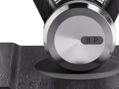 LOVA Kettlebell avec support en bois Modèle 3D