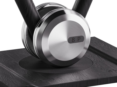 LOVA Kettlebell With Wooden Stand 3D Model