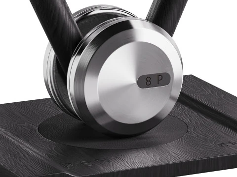 LOVA Kettlebell avec support en bois Modèle 3D