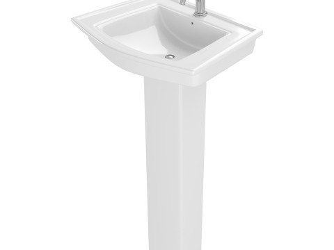 LOWE Pedestal Sink Modelo 3D
