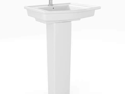 LOWE Pedestal Sink Modelo 3D