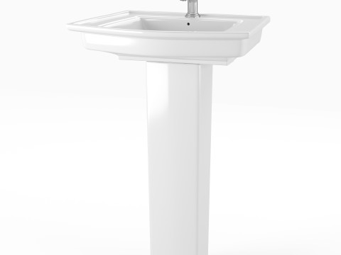 LOWE Pedestal Sink Modelo 3D