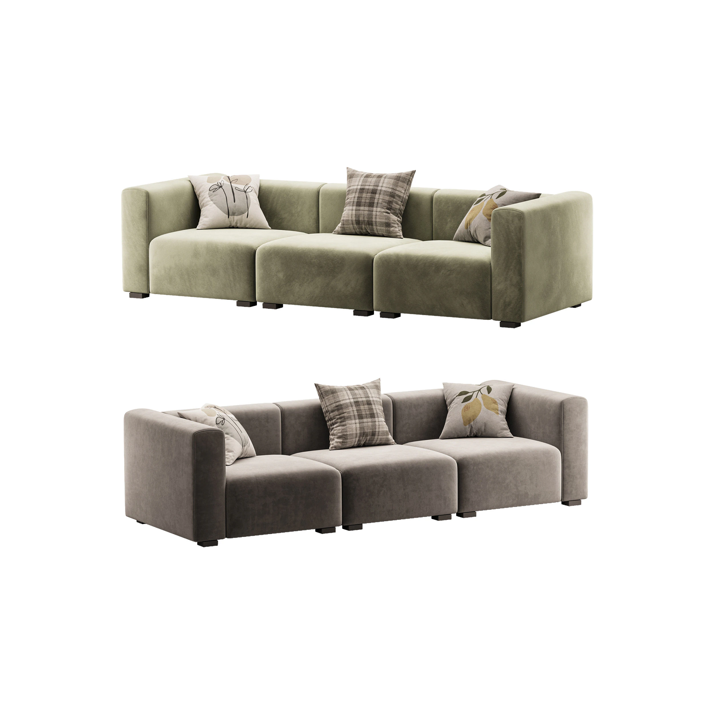 MAGS 3 SEATER COMBINATION 1 3D Model .c4d .max .obj .3ds .fbx .stl .blend 