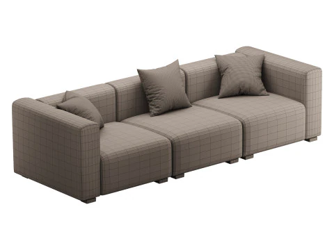 MAGS 3 SEATER COMBINATION 1 3D Model