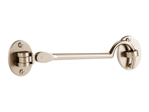 Oil Rubbed Bronze Finish Solid Brass Swivel Pivot Style Cabin Eyelet Latches 3D Model