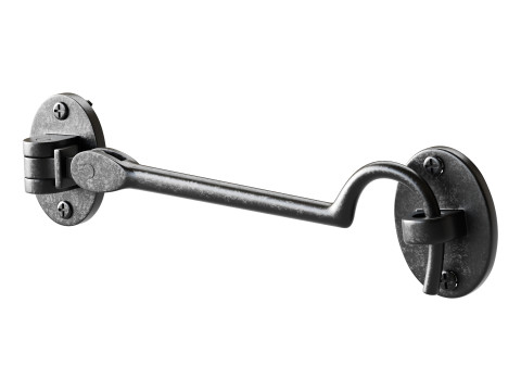 Oil Rubbed Bronze Finish Solid Brass Swivel Pivot Style Cabin Eyelet Latches Modello 3D