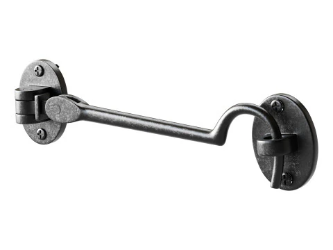 Oil Rubbed Bronze Finish Solid Brass Swivel Pivot Style Cabin Eyelet Latches 3D Model