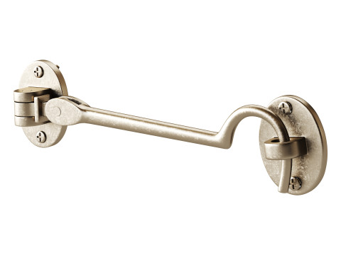 Oil Rubbed Bronze Finish Solid Brass Swivel Pivot Style Cabin Eyelet Latches Modello 3D