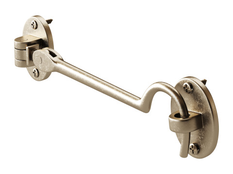 Oil Rubbed Bronze Finish Solid Brass Swivel Pivot Style Cabin Eyelet Latches Modello 3D