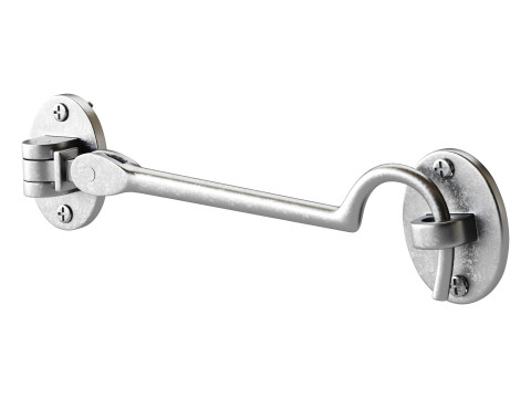 Oil Rubbed Bronze Finish Solid Brass Swivel Pivot Style Cabin Eyelet Latches Modello 3D