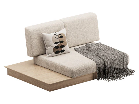 Sofa La Villa 3D Model