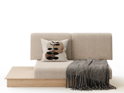 Sofa La Villa 3D Model