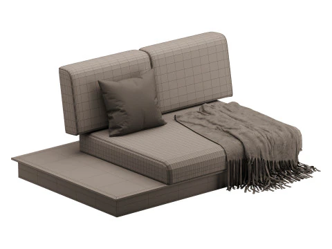Sofa La Villa 3D Model