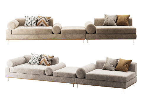 Sofa Sallas Modelo 3D