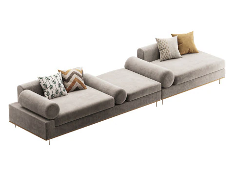 Sofa Sallas 3D Model