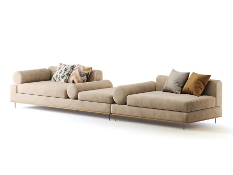 Sofa Sallas 3D Model