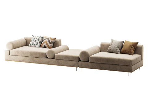 Sofa Sallas 3D Model