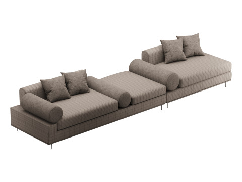 Sofa Sallas Modelo 3D