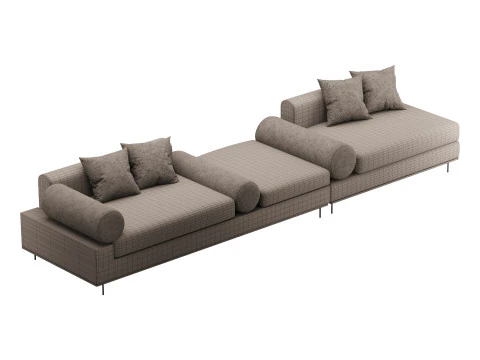 Sofa Sallas 3D Model