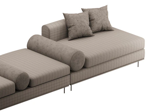 Sofa Sallas 3D Model