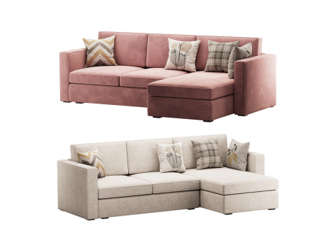 Sofa Steve 1 3D Модель