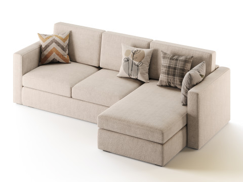Sofa Steve 1 3D 模型