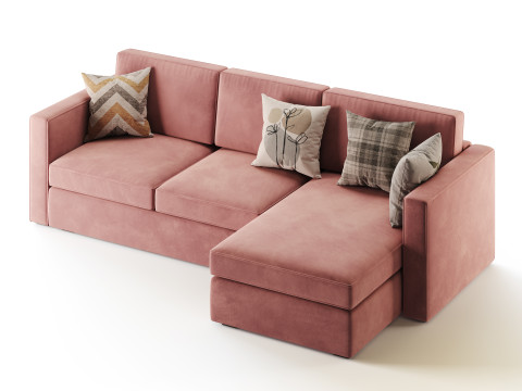 Sofa Steve 1 3D 模型