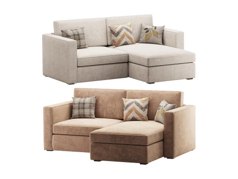 Диван Стив 3 3D Модель