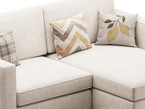 Sofa Steve 3 Modelo 3D