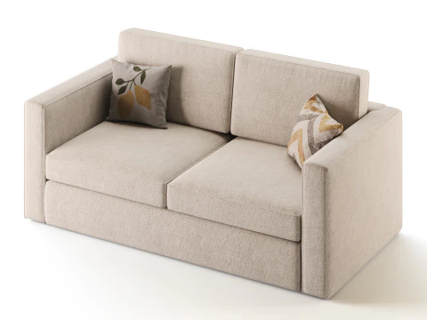 Sofa Steve 4 3D Model