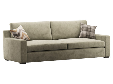 Sutton Large Sofa 3D-Modell