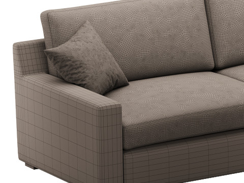 Sutton Large Sofa 3D-Modell