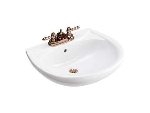 Ondine Pedestal white washbasin Modelo 3D