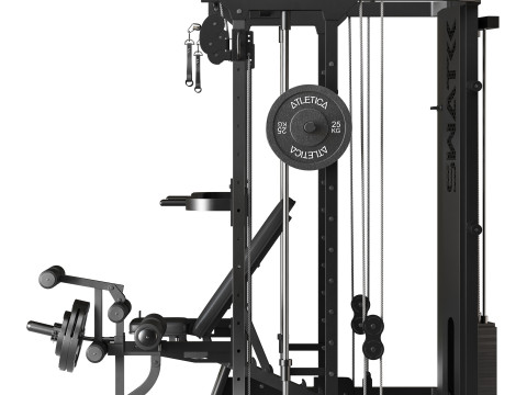 SWAT Multi Press 3D-Modell