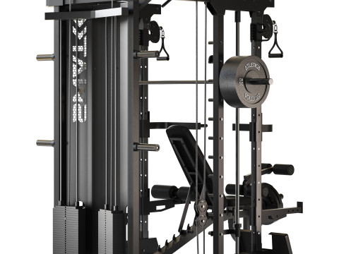 SWAT Multi Press 3D-Modell