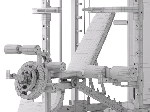 SWAT Multi Press 3D-Modell