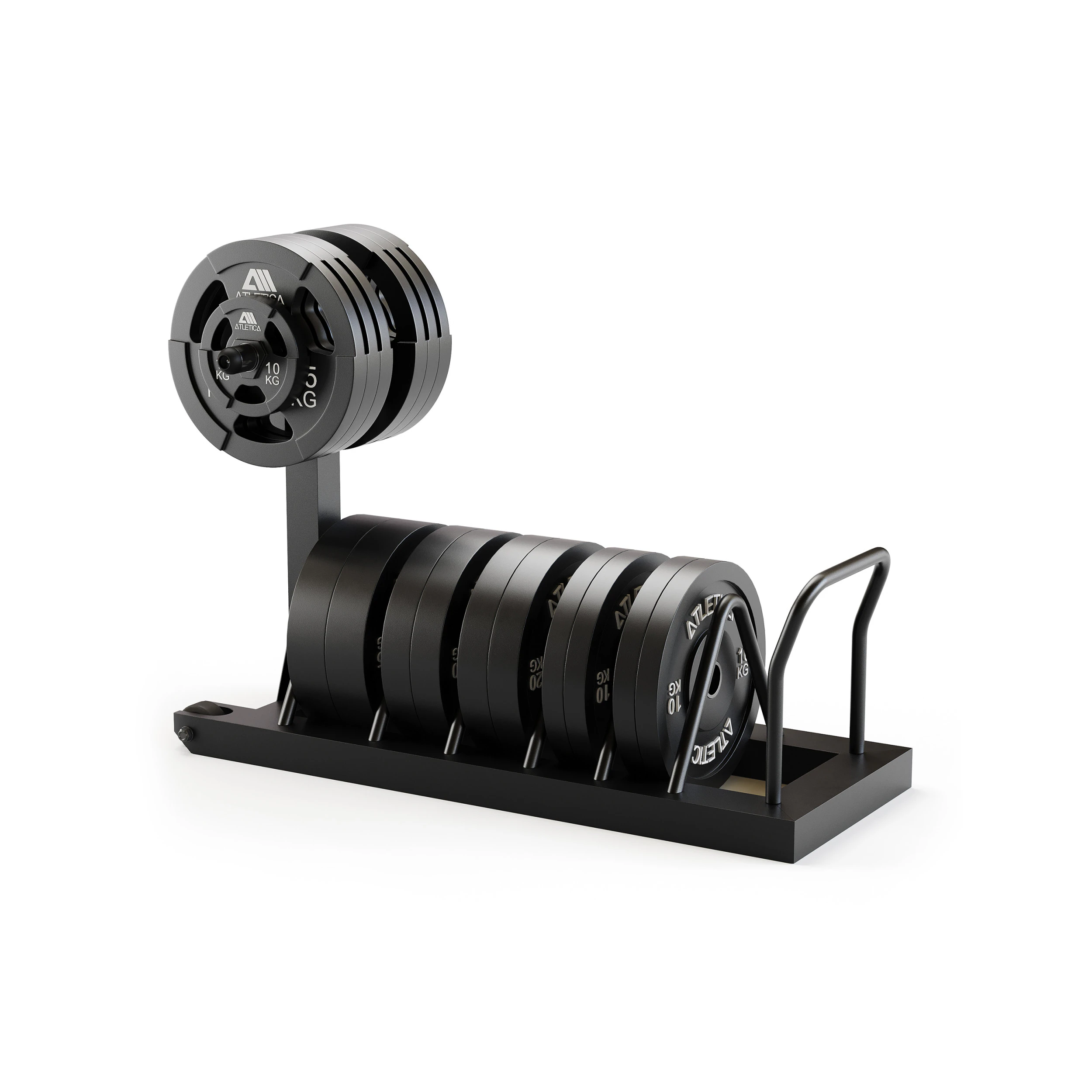 Tusker mobile weight plate rack 3D Model .c4d .max .obj .3ds .fbx .stl .blend