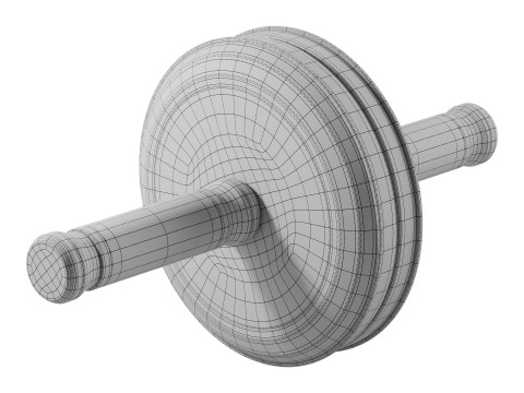 TWISTA Luxury Gym AB Roller 3D 모델
