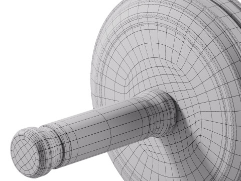 TWISTA Luxury Gym AB Roller 3D 모델