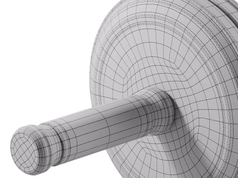 TWISTA Luxury Gym AB Roller 3D Model