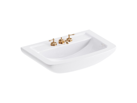 Vega Small Wall Mounted Bathroom Vessel Sink Modelo 3D