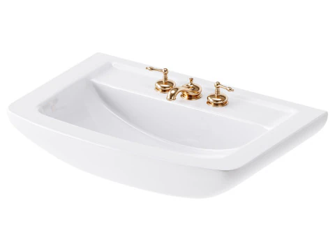 Lavabo da bagno a parete Vega Small Modello 3D